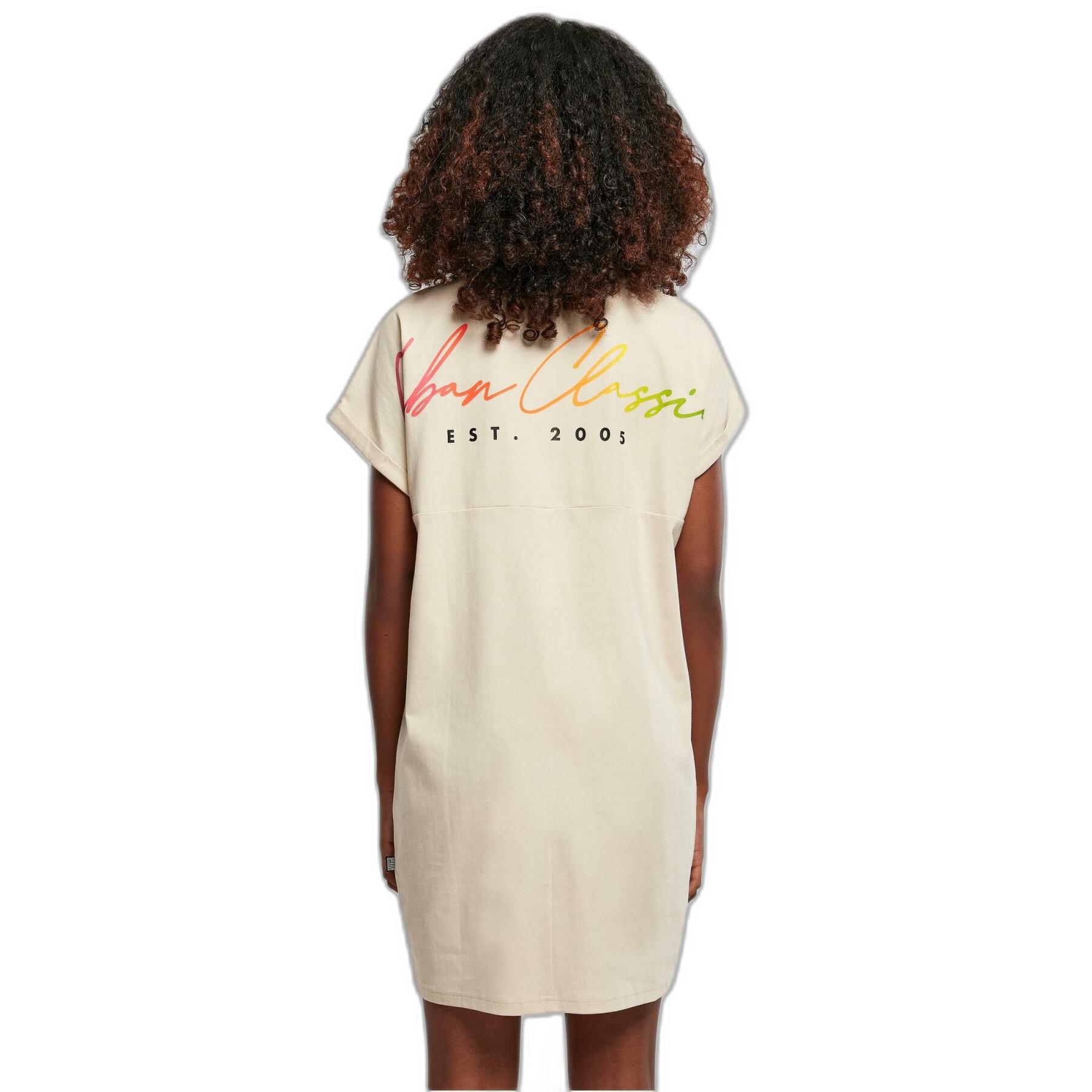 T-shirt de mulher Urban Classics Rainbow GT
