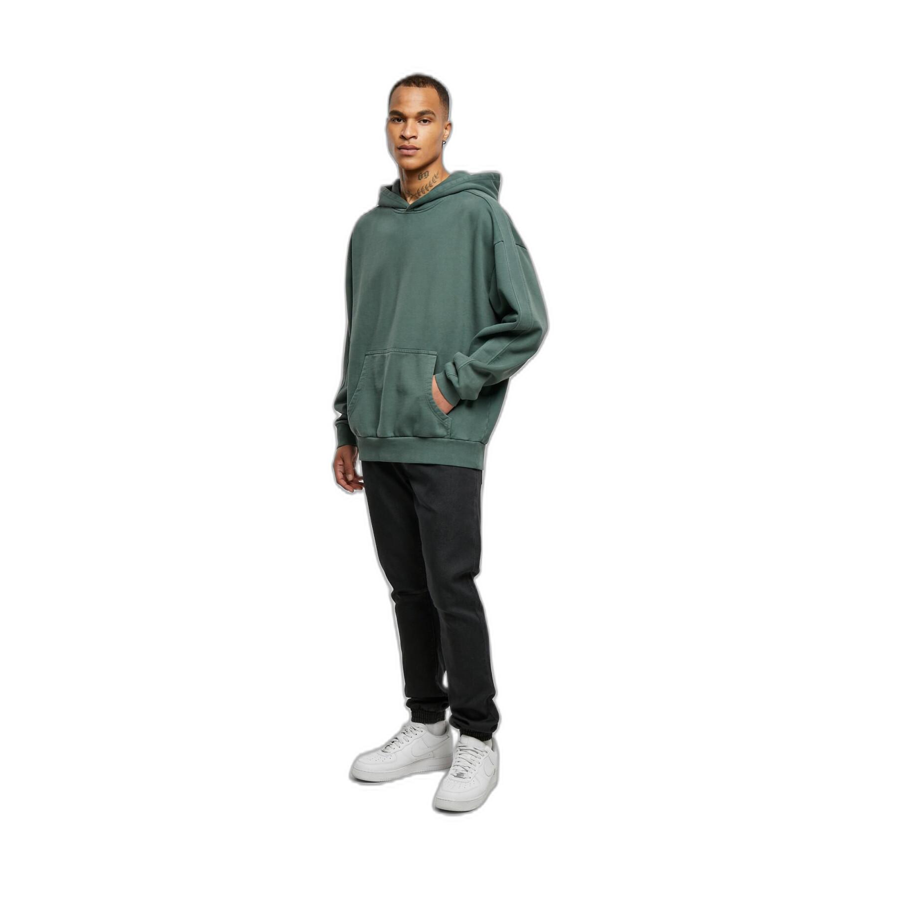 Sweatshirt encapuçado Urban Classics Heavy Terry Garment Dye
