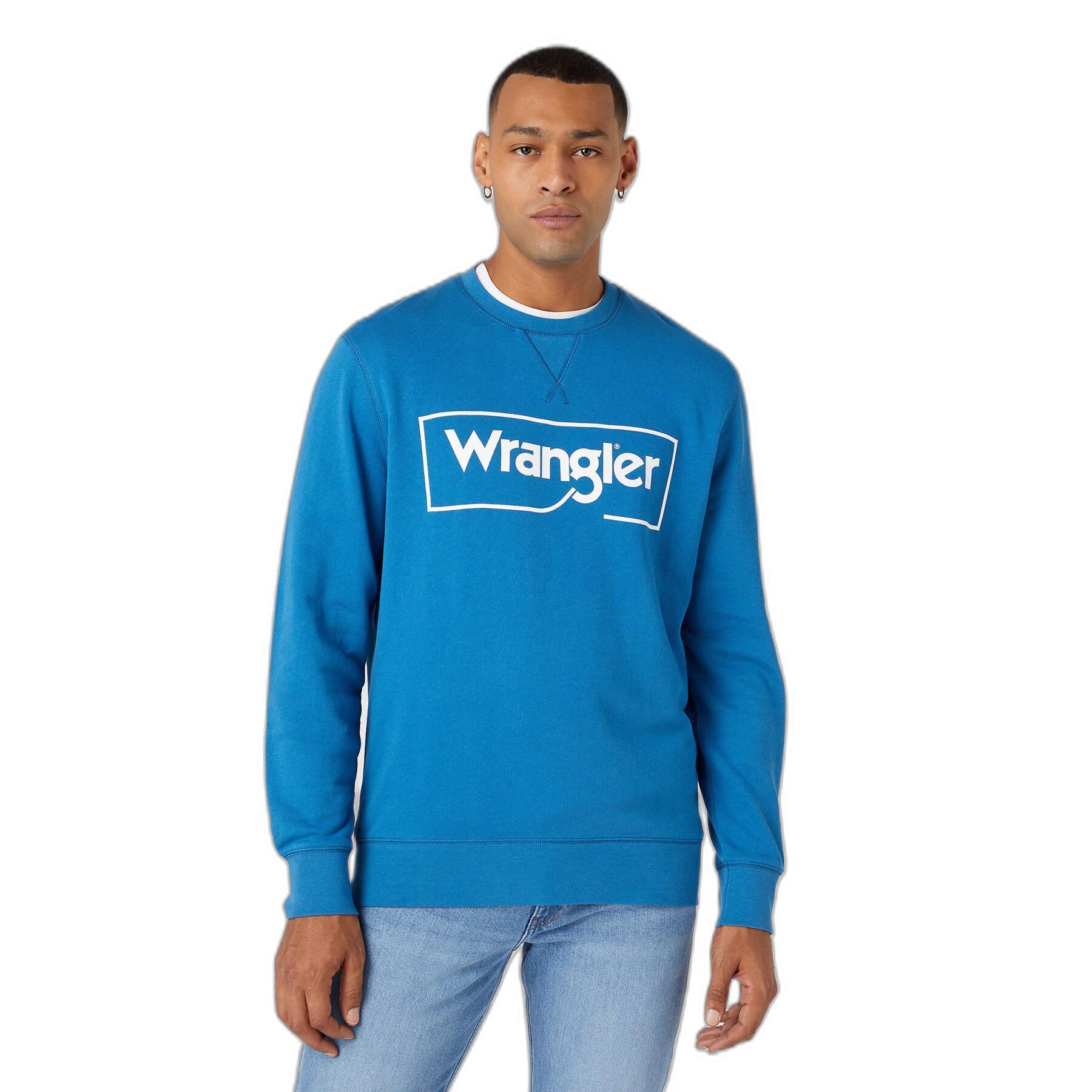 Sweatshirt pescoço redondo Wrangler Frame Logo
