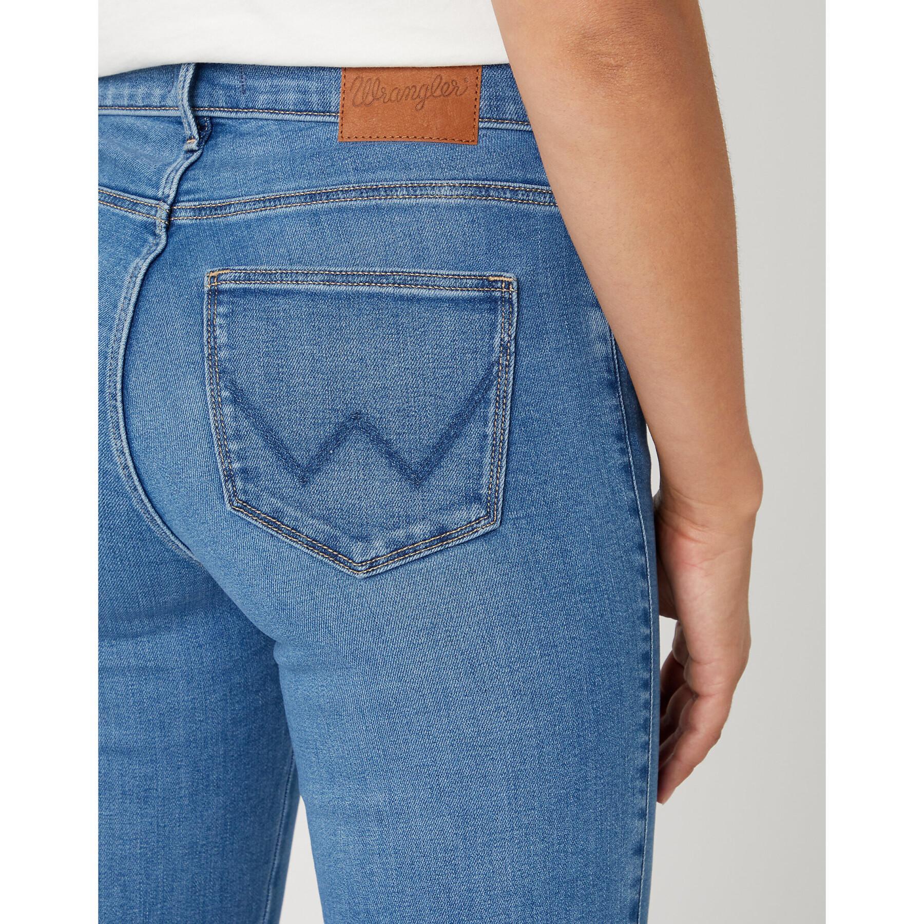 Jeans mulher Wrangler Straight