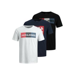 Conjunto de 3 t-shirts Jack & Jones Corp Logo
