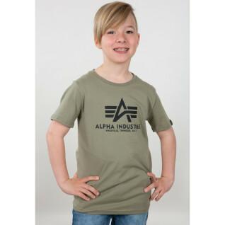 T-shirt de criança Alpha Industries Basic