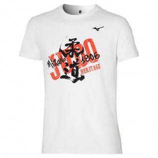 T-shirt criança Mizuno judo heritage