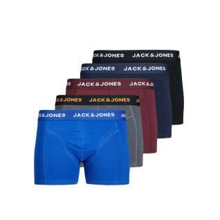 Conjunto de 5 calções de boxer Jack & Jones friday