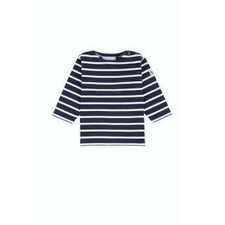 Camiseta de bebê marinheiro Armor-Lux beg meil