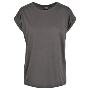 T-shirt mulher Urban Classics extended shoulder-tamanhos grandes