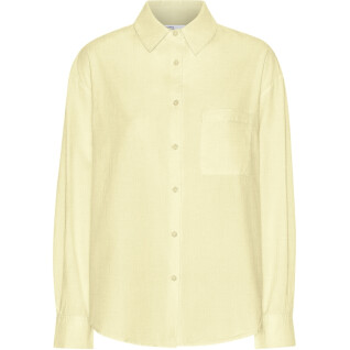 Camisa oversize para mulher Colorful Standard Organic Soft Yellow
