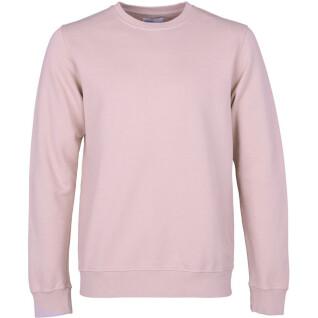 Sweatshirt pescoço redondo Colorful Standard Classic Organic faded pink