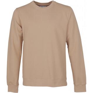 Sweatshirt pescoço redondo Colorful Standard Classic Organic honey beige