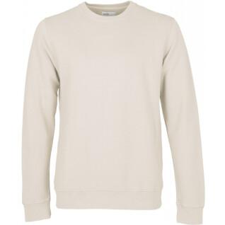 Sweatshirt pescoço redondo Colorful Standard Classic Organic ivory white