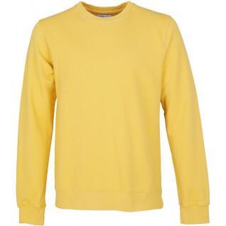 Sweatshirt pescoço redondo Colorful Standard Classic Organic lemon yellow