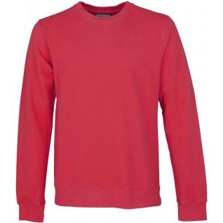Sweatshirt pescoço redondo Colorful Standard Classic Organic scarlet red