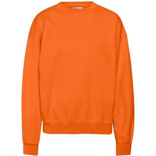 Sweatshirt pescoço redondo Colorful Standard Organic oversized burned orange