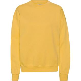 Sweatshirt pescoço redondo Colorful Standard Organic oversized burned yellow