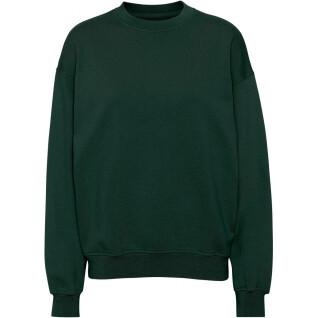 Sweatshirt pescoço redondo Colorful Standard Organic oversized hunter green