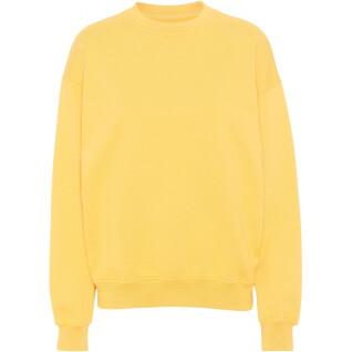 Sweatshirt pescoço redondo Colorful Standard Organic oversized lemon yellow