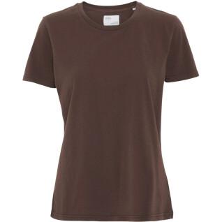 Camiseta feminina Colorful Standard Light Organic coffee brown