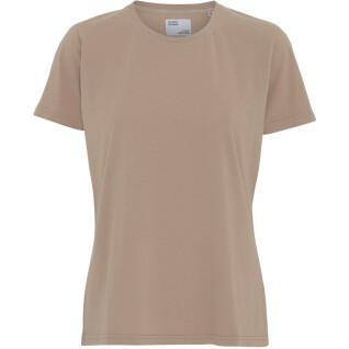 Camiseta feminina Colorful Standard Light Organic desert khaki