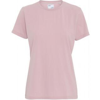 Camiseta feminina Colorful Standard Light Organic faded pink