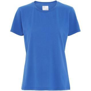 Camiseta feminina Colorful Standard Light Organic pacific blue