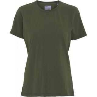 Camiseta feminina Colorful Standard Light Organic seaweed green