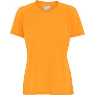 Camiseta feminina Colorful Standard Light Organic sunny orange