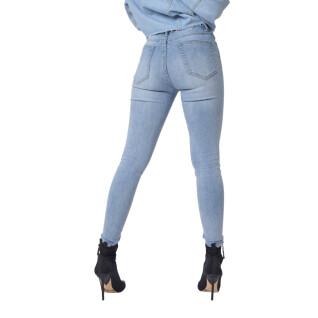 Mulher com o logotipo Skinny fit jeans Project X Paris