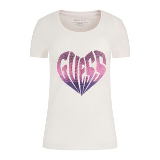 T-shirt de mulher Guess Heart