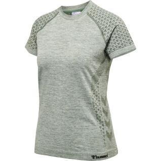 T-shirt sem costura para mulheres Hummel CI