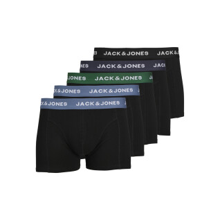 Conjunto de 5 boxers Jack & Jones Solid