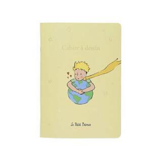 Livro de desenho a5 planet a pequena prince criança Kiub 48 p