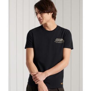 Camiseta leve com padrão Superdry Workwear