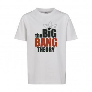 Logotipo da teoria do big bang da camiseta da mitra infantil
