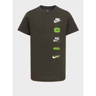 T-shirt com o emblema das crianças Nike Club