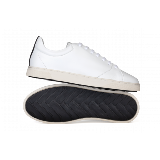 Calçado OTH Gravière White Recycled Leather / White Sole