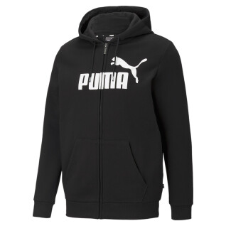Sweatshirt com capuz e fecho de correr Puma Essentials Big Logo