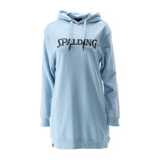 Vestir sweatshirt com capuz para mulheres Spalding