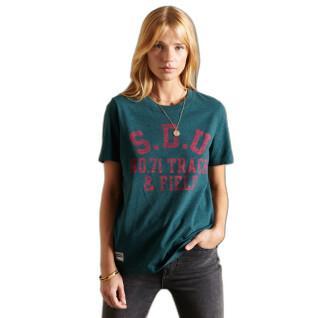 Camiseta feminina Superdry Track & Field