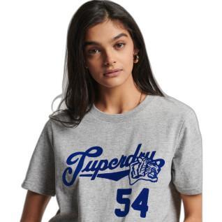 Camiseta feminina Superdry Vintage Script Style College