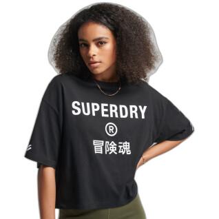 Camiseta feminina Superdry Code Core Sport