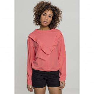 T-shirt mulher Urban Classic terry volant crew