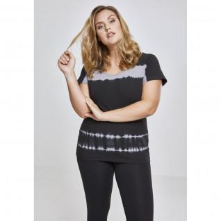 T-shirt mulher tamanhos grandes Urban Classic Striped Lace