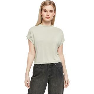 T-shirt curta feminina Urban Classics Modal