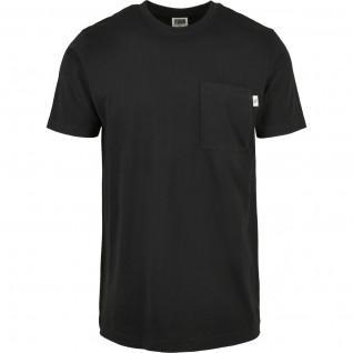 T-shirt Urban Classics algodão orgânico basic pocket