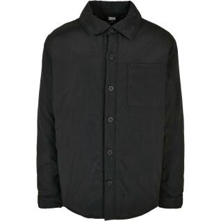 Casaco de camisa de nylon acolchoado Urban Classics