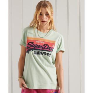 Camiseta leve feminina Superdry Vintage Logo Cali