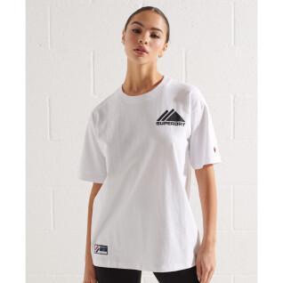 Camiseta esportiva feminina de montanha Superdry