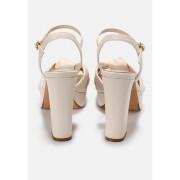 Sandálias de calcanhar feminino Buffalo Serena bow