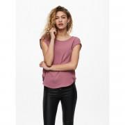 Camiseta feminina Only manches courtes Vic solid