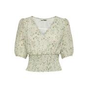 T-shirt mulher Only onlmille mini maria-flower smock